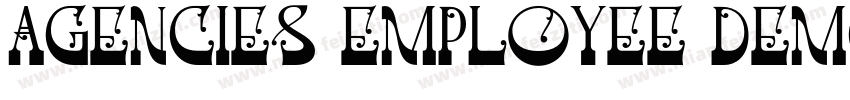 agencies employee demc字体转换